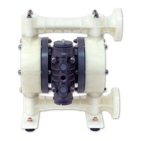 Yamada Pump, Model 854177 NDP-25 Series, Air Operated Double Diaphragm Pump, Santoprene NDP-25BPS-PP